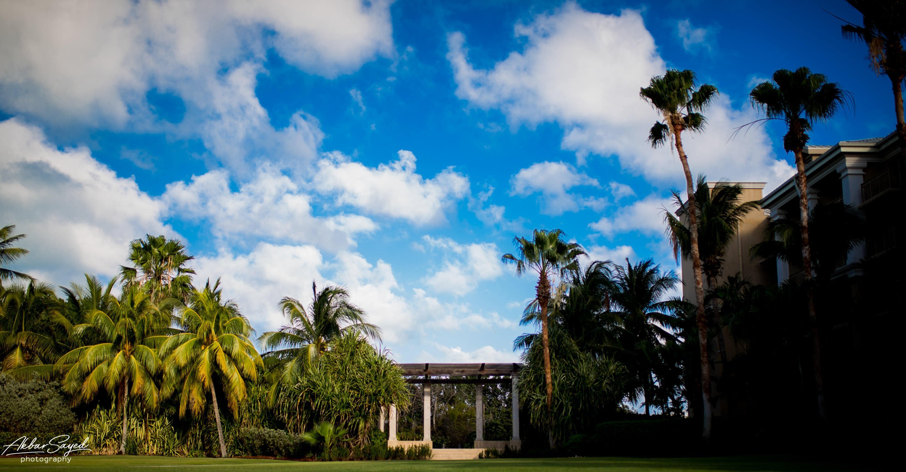 A photo of the gazebo at the ritz-carlton, grand cayman on seven mile beach.